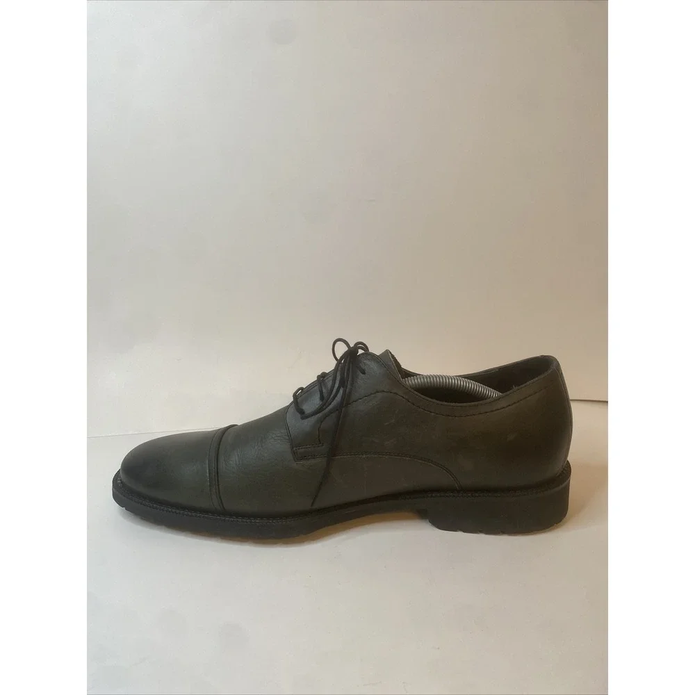 Neil M Shoes Brown Casual Dress Oxford Derby Cap Toe Lace-Up Men 12 D Leather